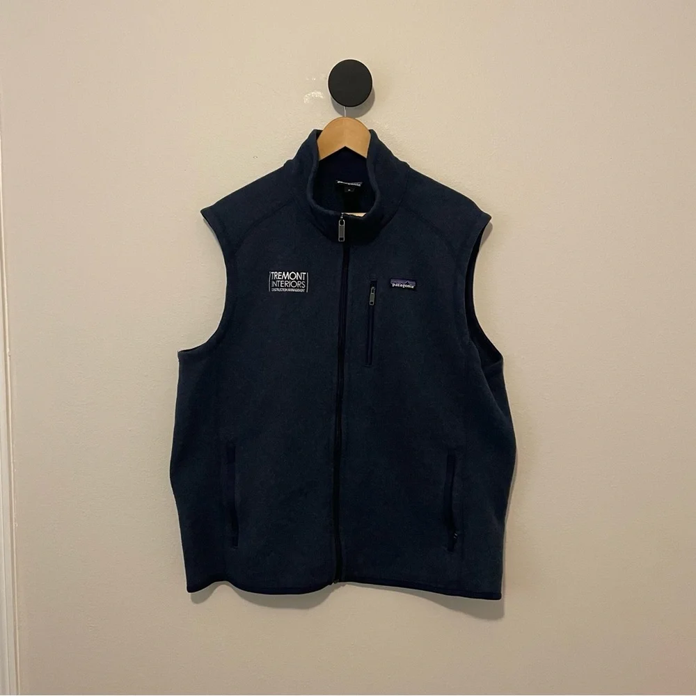 Patagonia Men’s Blue Better Sweater Vest Size XL